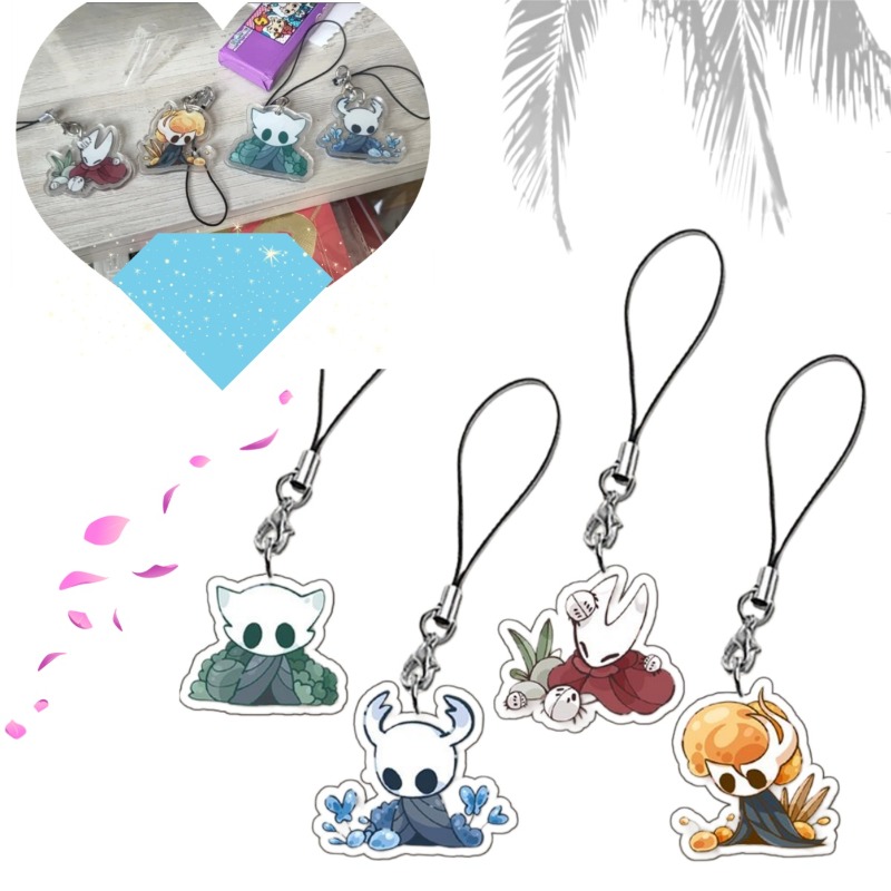 Phone Accessories Chain - Hollow Knight Game Phone Chain Gantungan