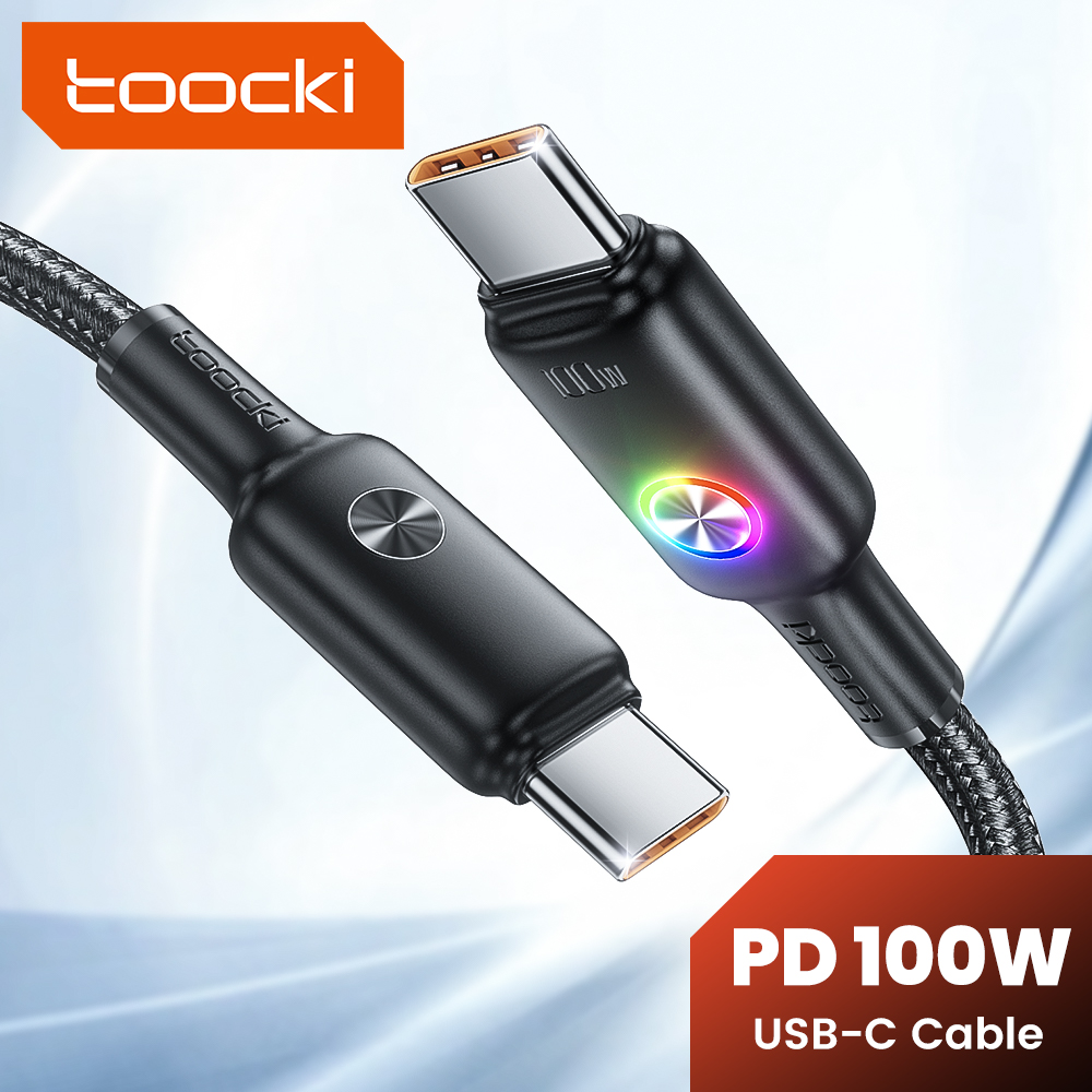 Usb Data Cable - Toocki PD 100W Kabel USB C