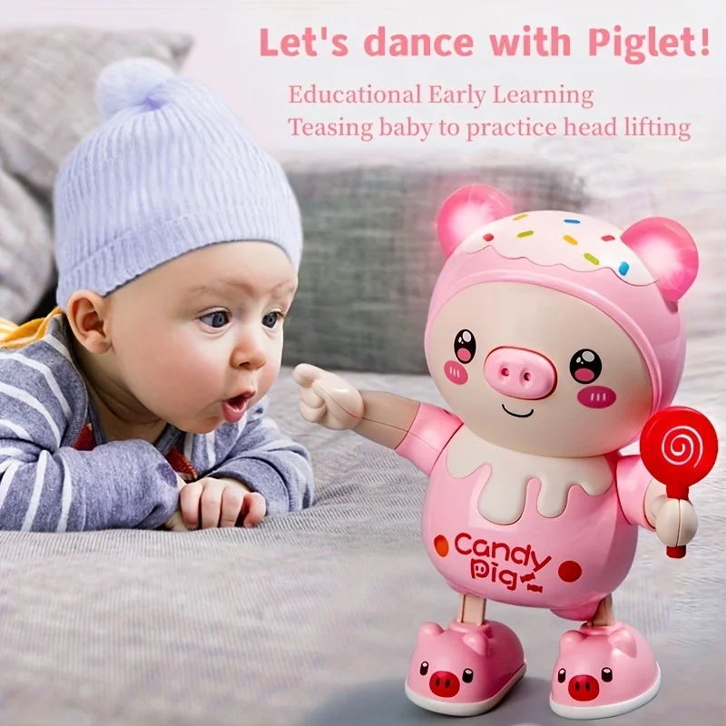 Phone Accessories Baby - Babi elektrik dengan cahaya musik gerak