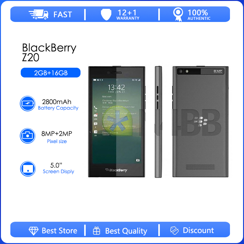 Phone Accessories Display - Blackberry Leap Z20 Refurbish-Dual Core 5.0