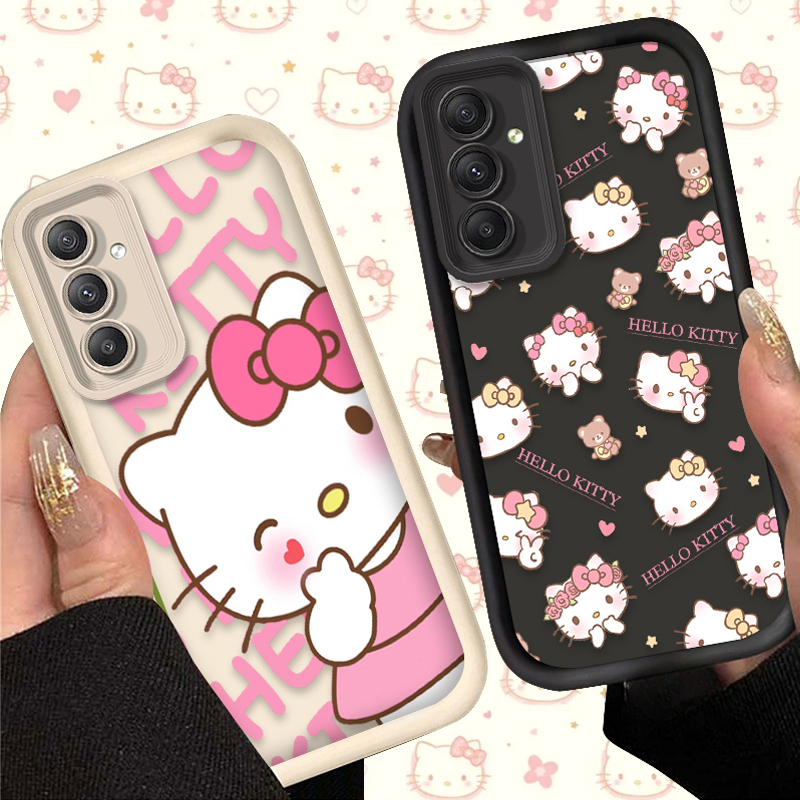 Phone Accessories Samsung - Casing Sanrio Pink Hello Kitty untuk