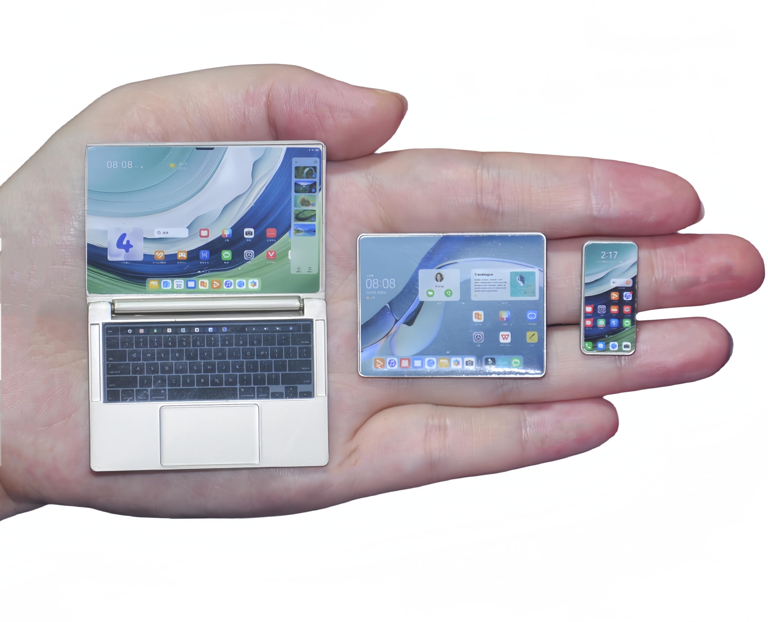 Phone Accessories Europe - 3 Buah Miniatur Rumah Boneka Ponsel