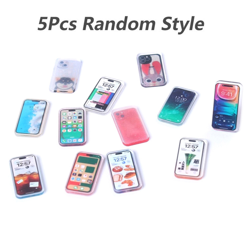 Phone Accessories Europe - **5 Buah Miniatur Rumah Boneka 1:12