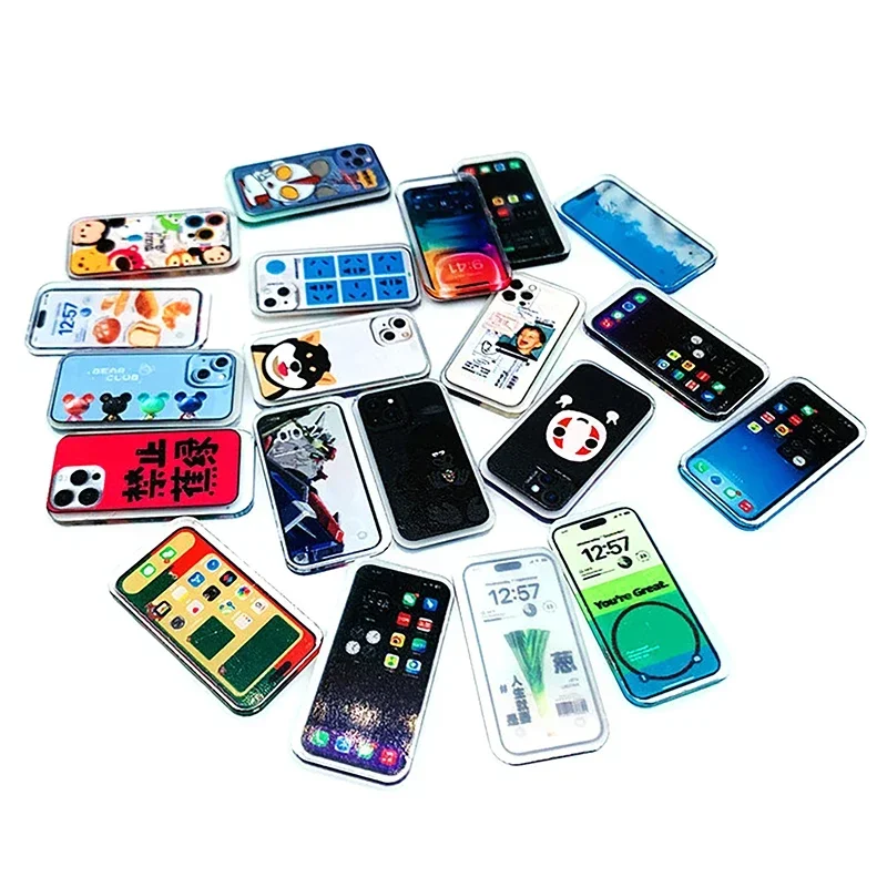 Phone Accessories Europe - 1/12 rumah boneka Mini ponsel Model