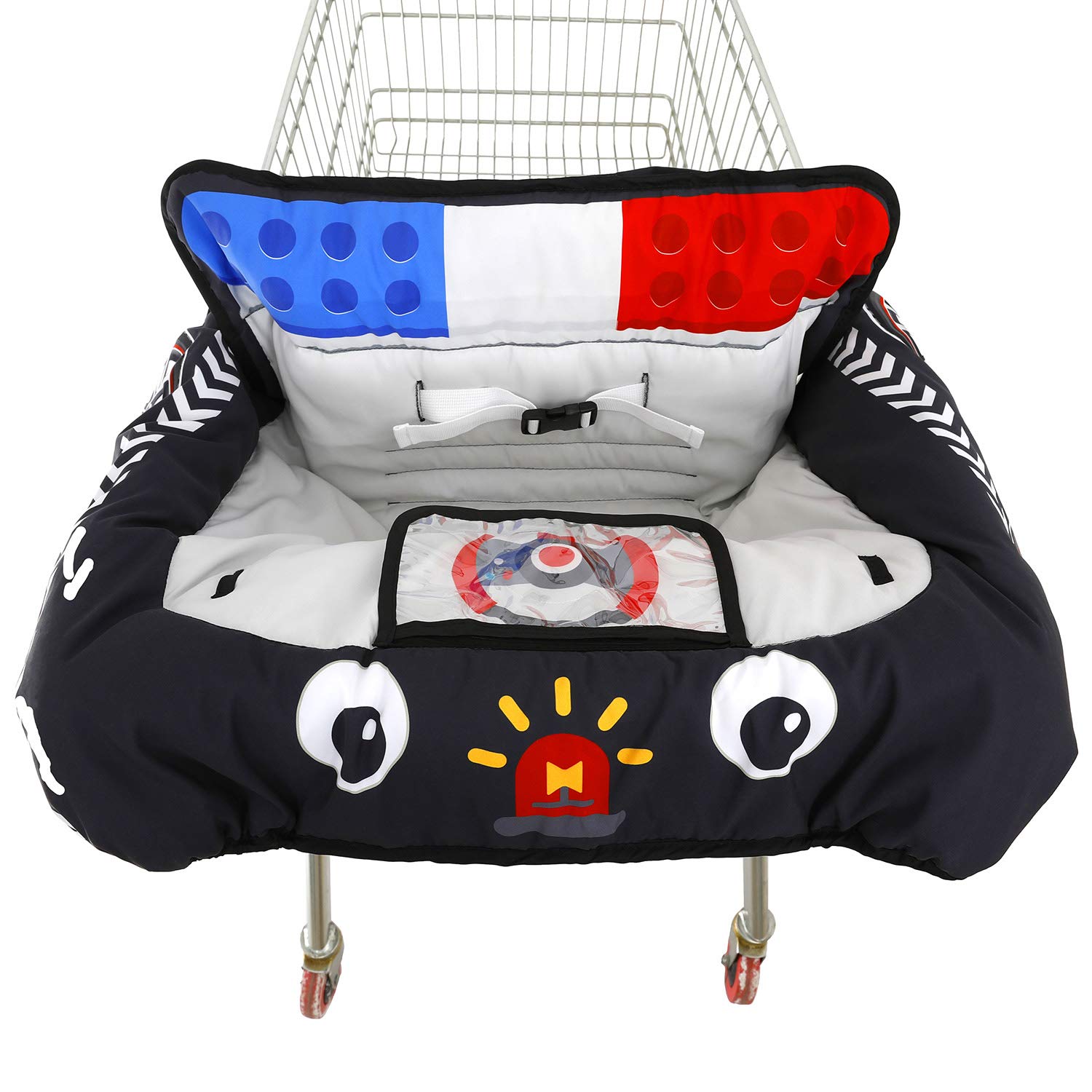 Phone Accessories Baby - Penutup Kereta Belanja Bayi Motif Mobil