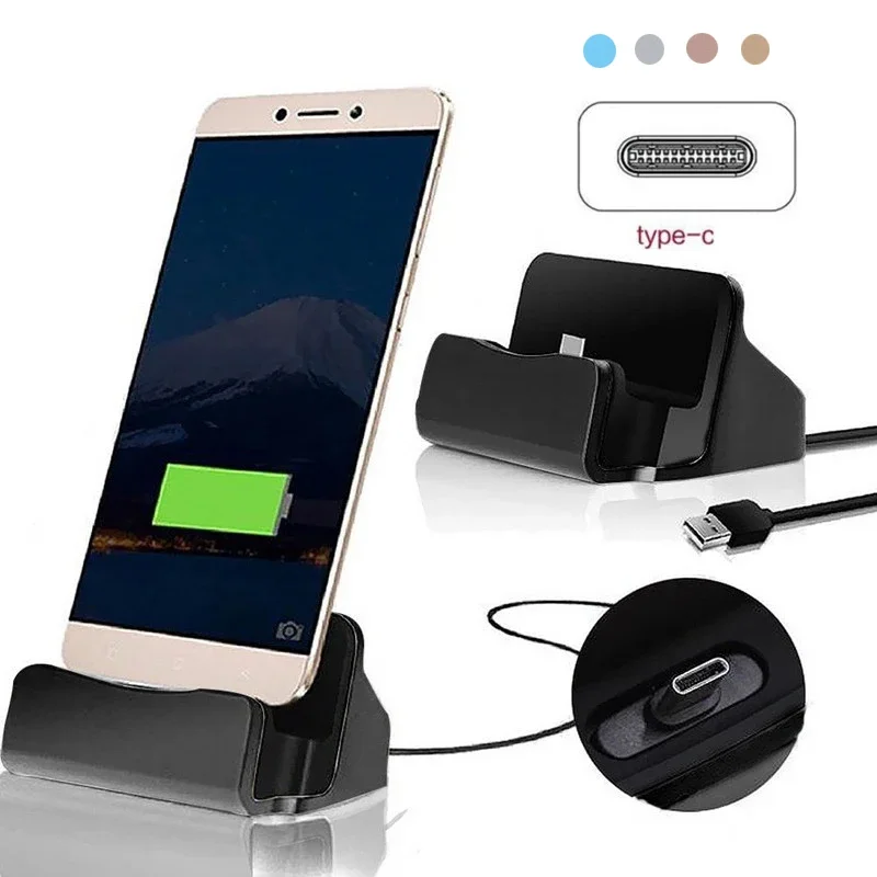 Usb Data Cable - Dock Charger USB Tipe C Penyangga