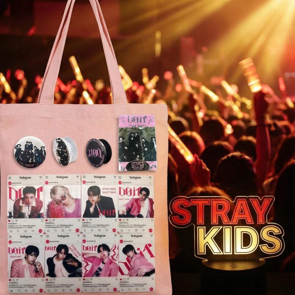 Phone Accessories Baby - Stiker Kartu Foto Kpop Stray SKZ