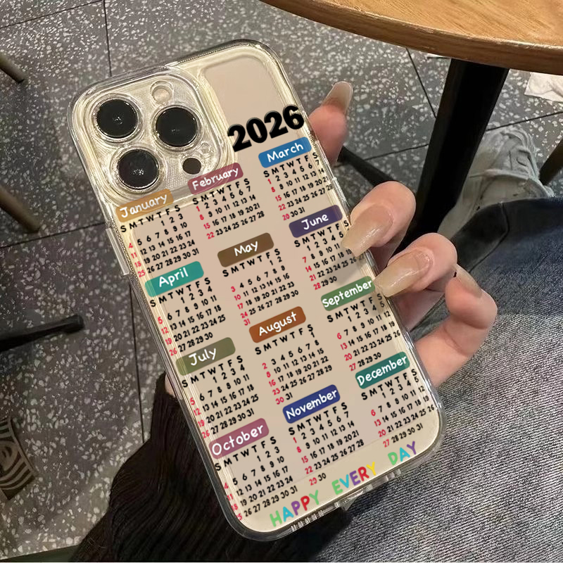 Casing HP Transparan Kalender  - Xo Phone Accessories ulasan dan harga