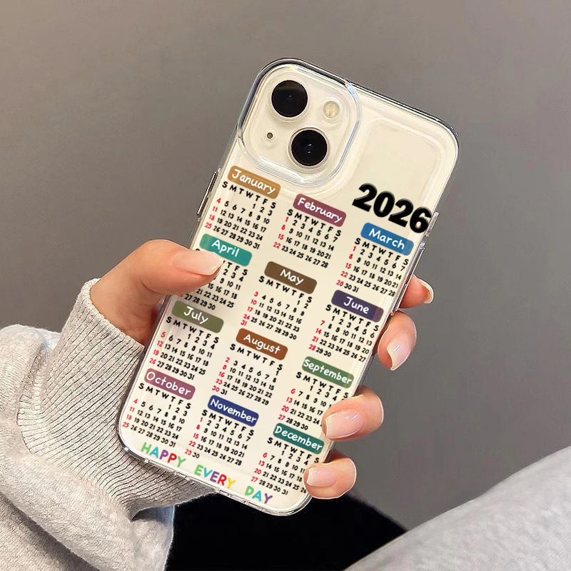 Casing HP Transparan Kalender  - Xo Phone Accessories ulasan dan harga