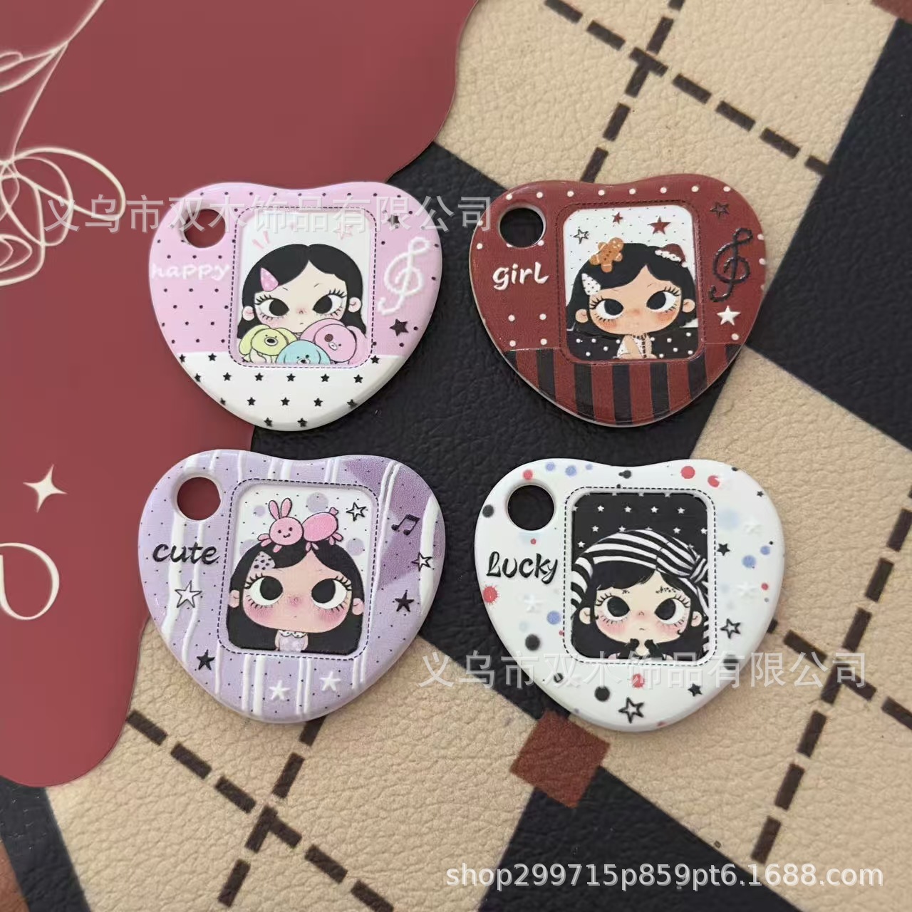 10 buah manik-manik cetak reli - Phone Accessories Chain ulasan dan harga