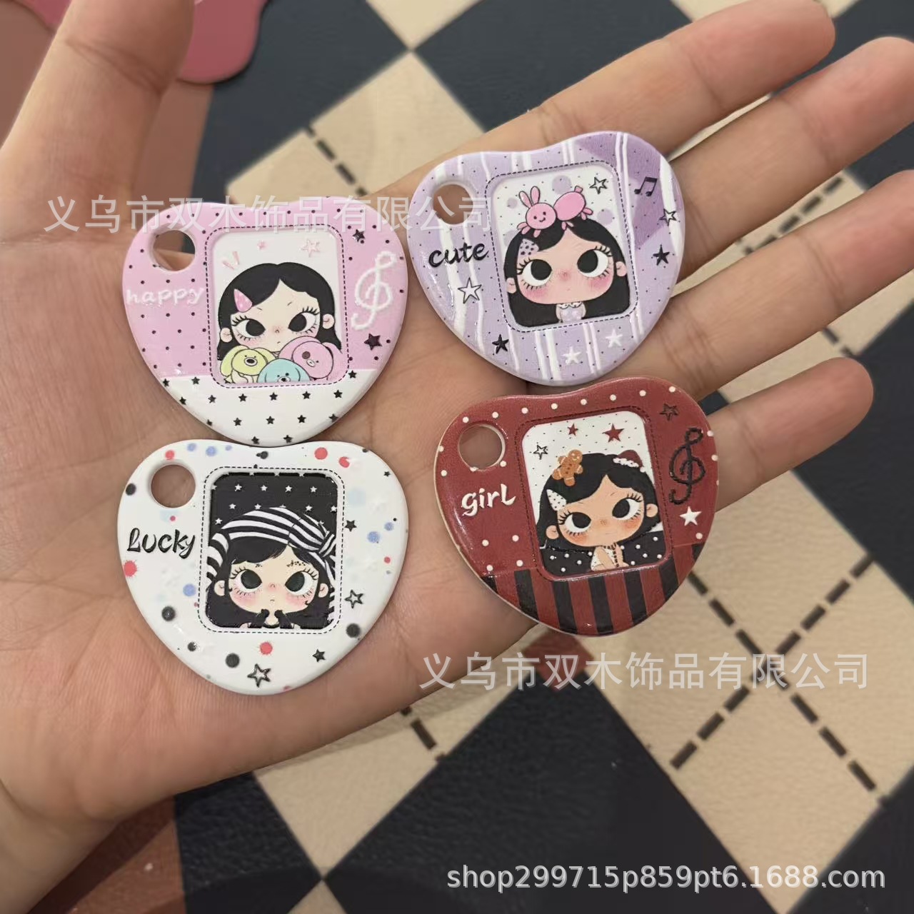 10 buah manik-manik cetak reli - Phone Accessories Chain ulasan dan harga
