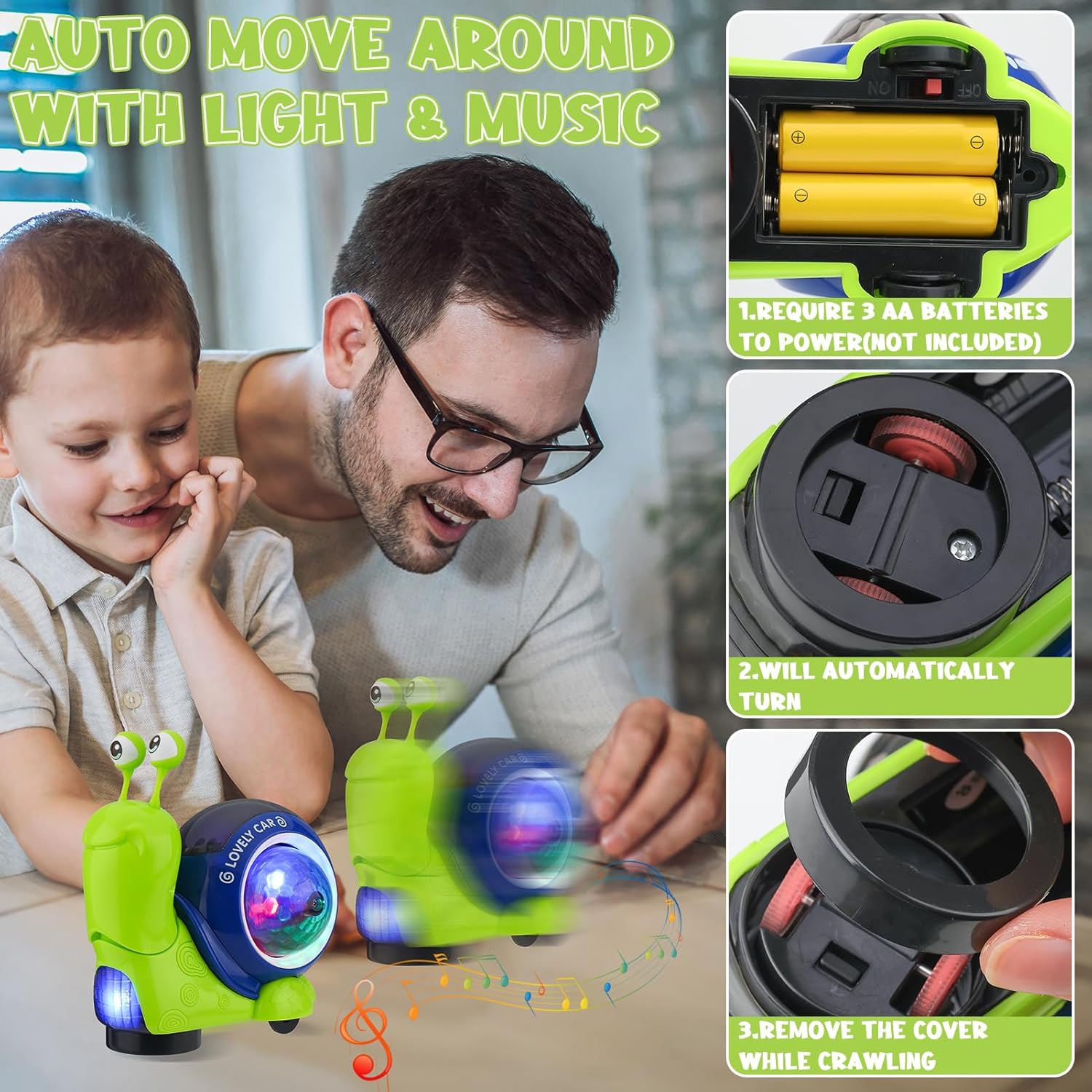 Mainan Bayi Siput Merangkak, M - Phone Accessories Baby ulasan dan harga