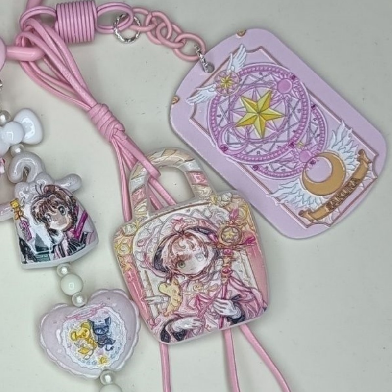 Model Baru Card Captor Sakura  - Phone Accessories Chain ulasan dan harga