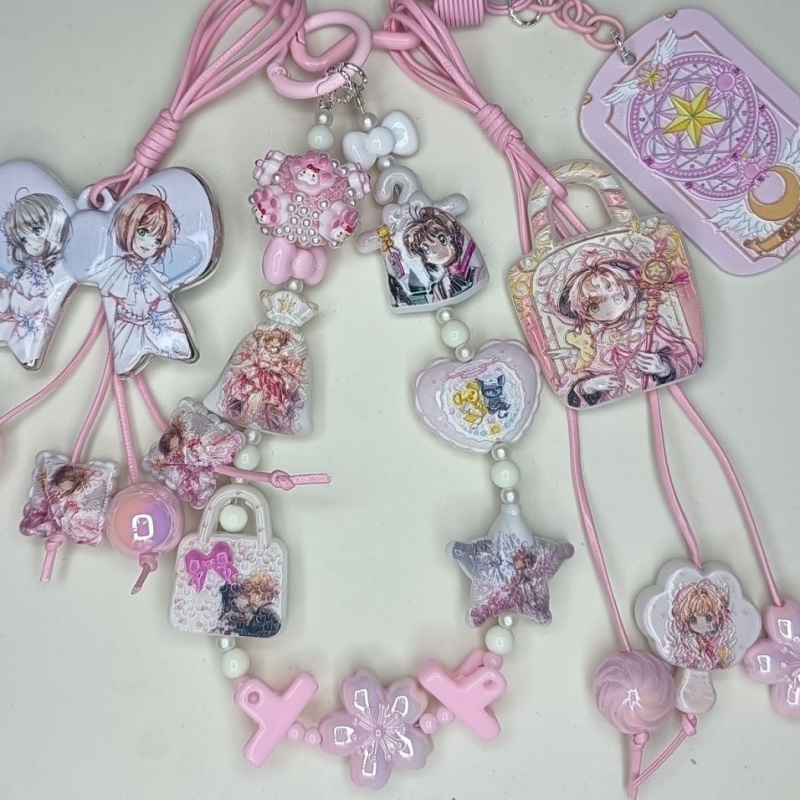Model Baru Card Captor Sakura  - Phone Accessories Chain ulasan dan harga