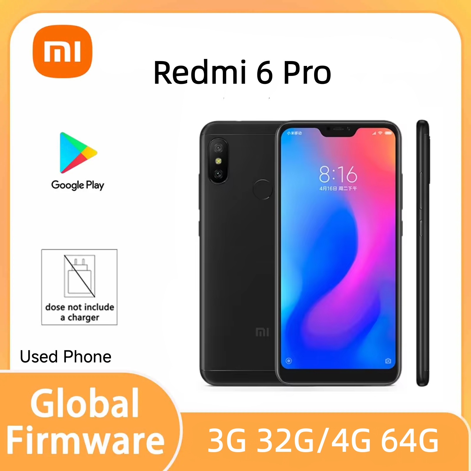 Xiaomi Redmi 6 Pro 4g 64g Pons - Phone Accessories Display ulasan dan harga