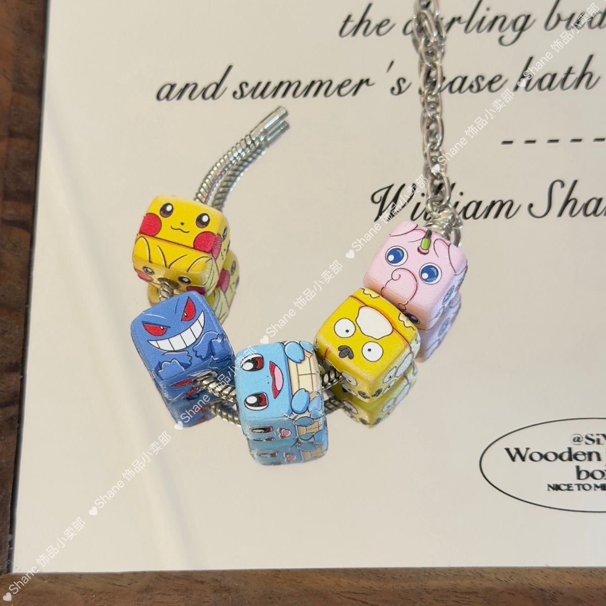 10pcs untuk Pikachu manik-mani - Phone Accessories Chain ulasan dan harga