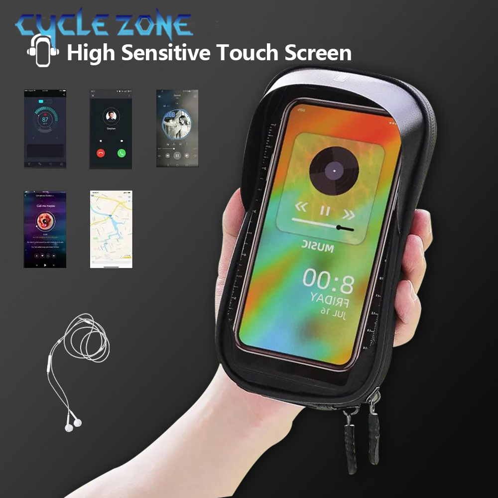 Tas Ponsel Sepeda Tas Rangka T - Phone Zone Accessories & Repair ulasan dan harga