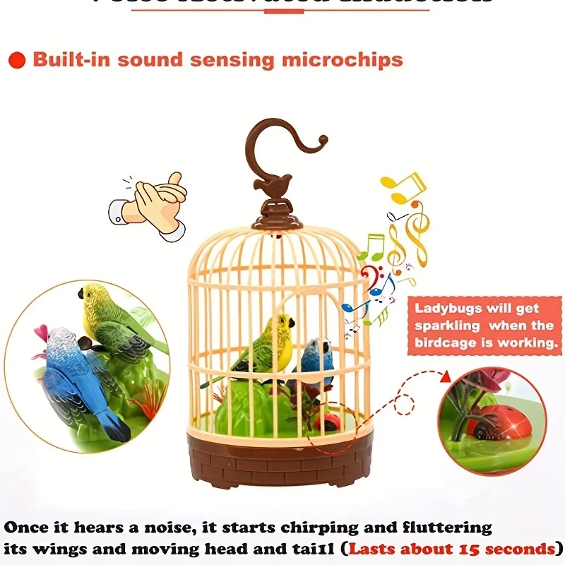Mainan Sangkar Burung Induksi  - Phone Accessories Baby ulasan dan harga