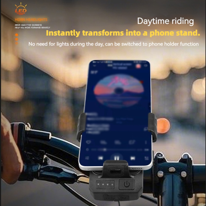 Lampu Depan Sepeda dengan Klak - Phone Zone Accessories & Repair ulasan dan harga