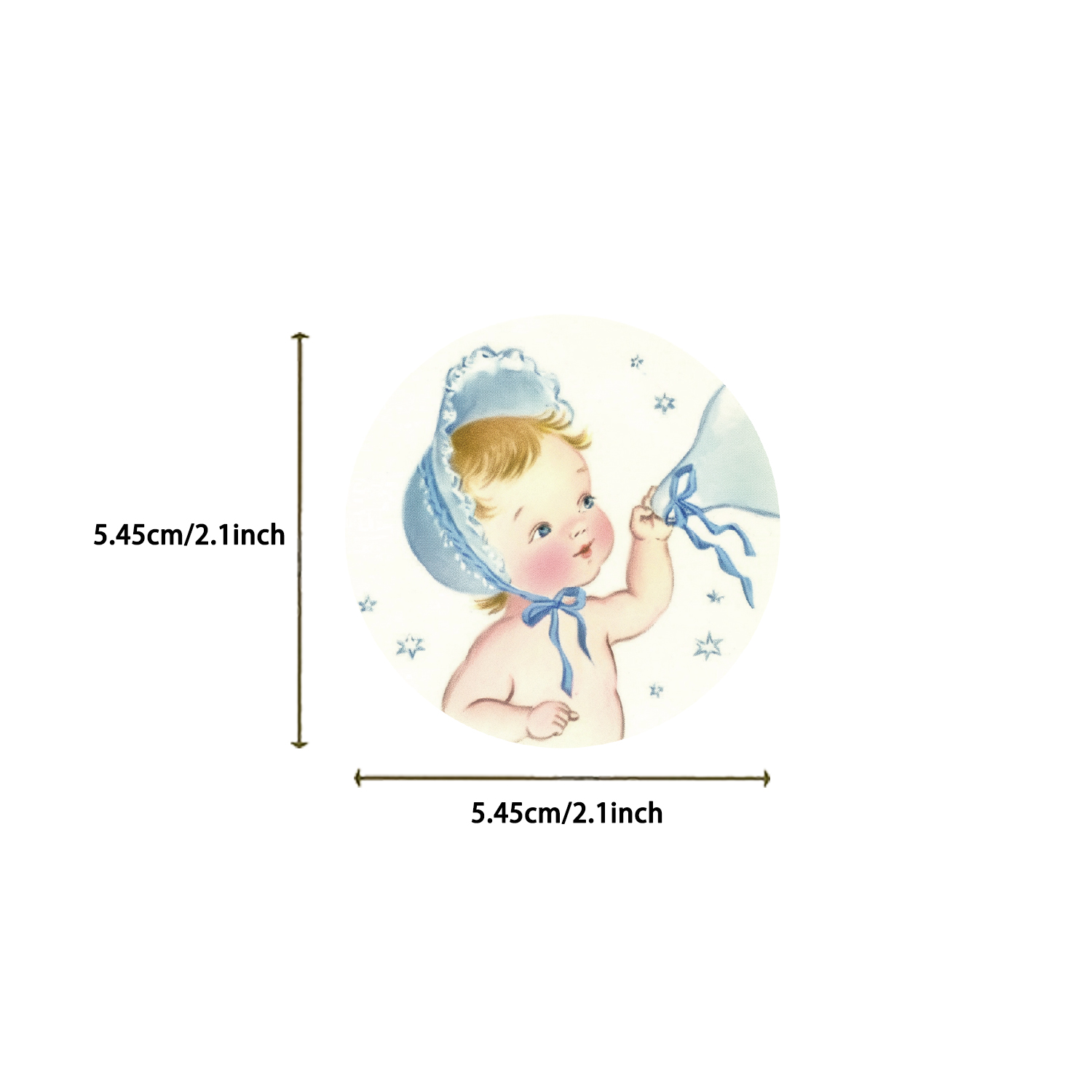 50 buah stiker estetika bayi a - Phone Accessories Baby ulasan dan harga
