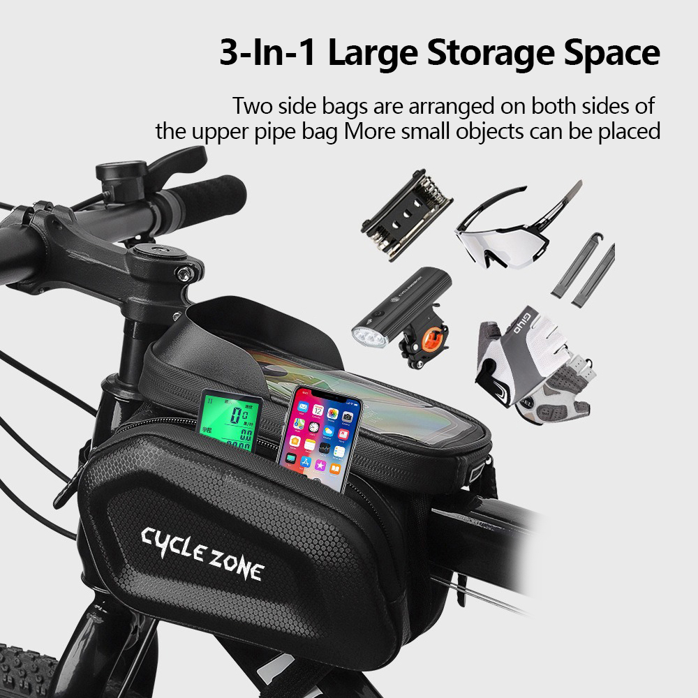Tas sepeda layar sentuh, kantu - Phone Zone Accessories & Repair ulasan dan harga