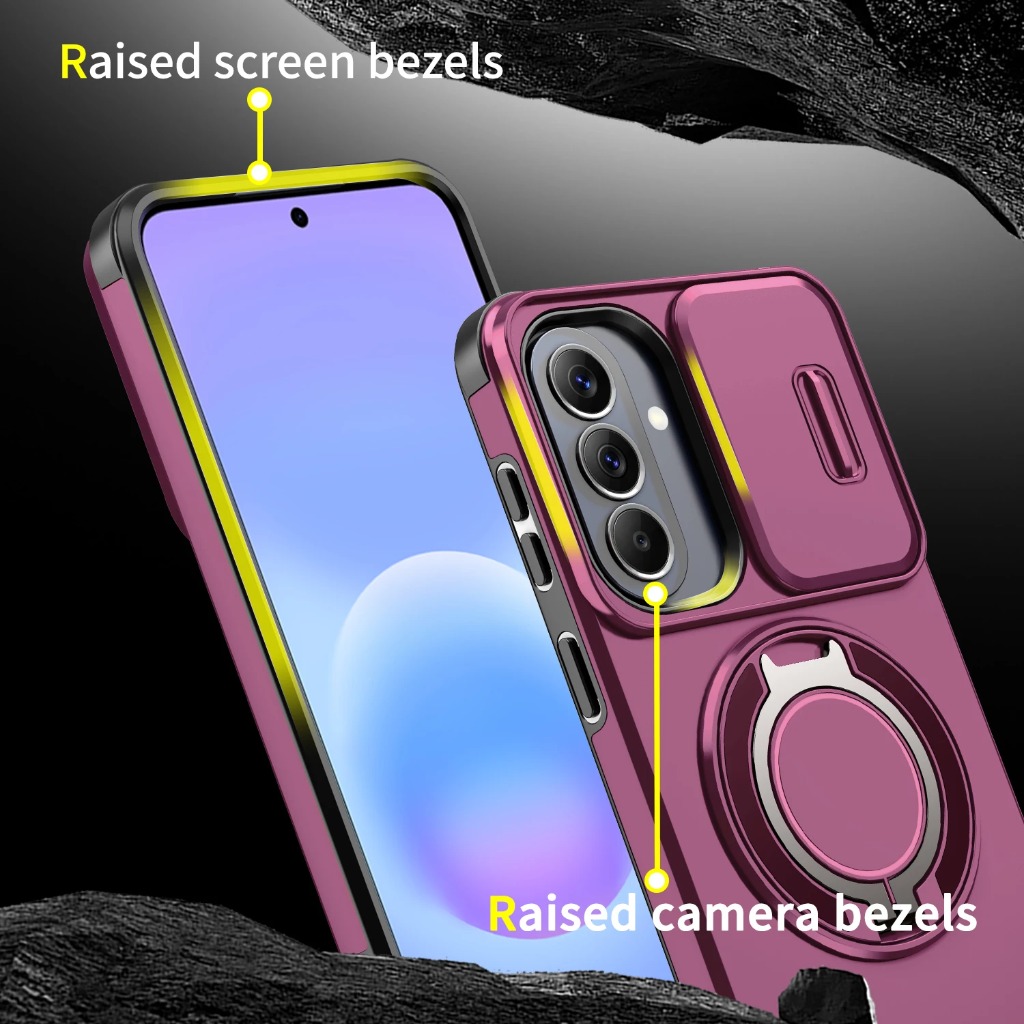 Casing Ponsel Armor dengan Pen - Phone Accessories Popsocket ulasan dan harga