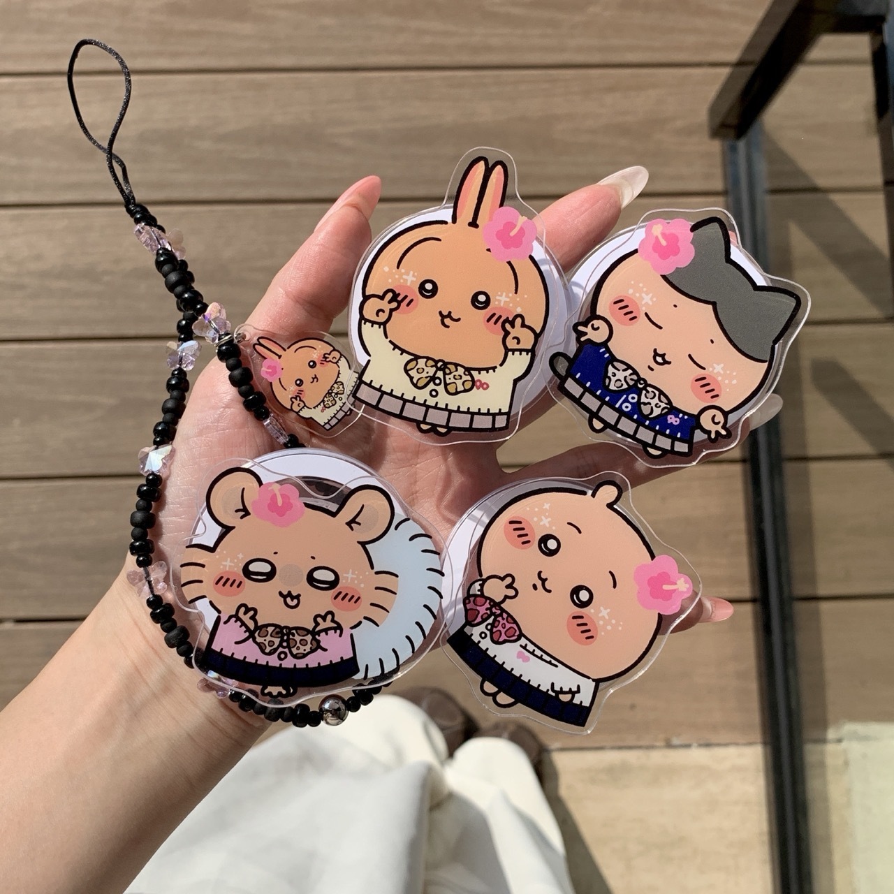 Gantungan Ponsel Akrilik Usagi - Phone Accessories Chain ulasan dan harga