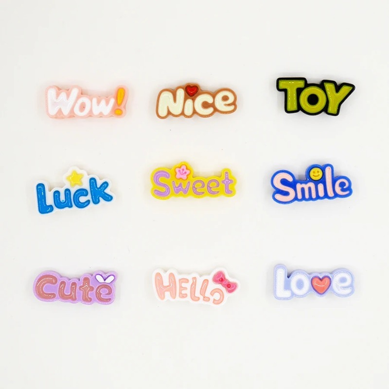 10 buah lucu datar belakang Wo - Phone Accessories Baby ulasan dan harga