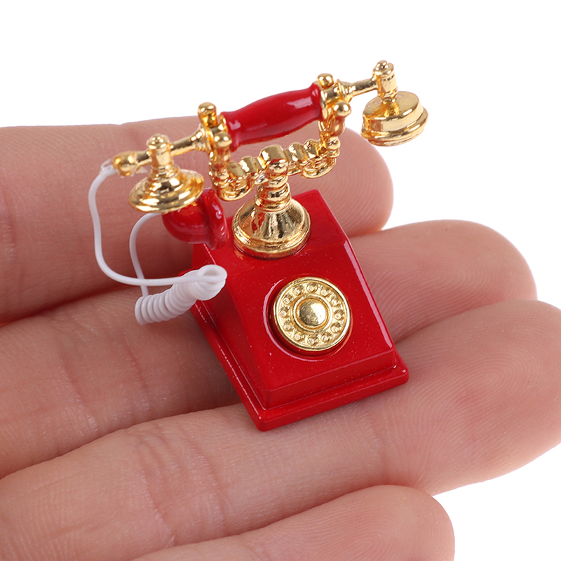 1 Buah 1:12 Miniatur Telepon A - Phone Accessories Europe ulasan dan harga