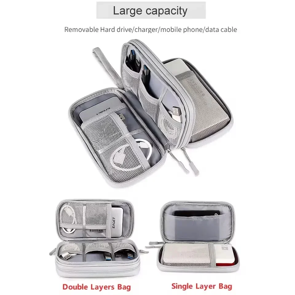 Tas Kabel Perjalanan, Kantong  - Usb Data Cable ulasan dan harga