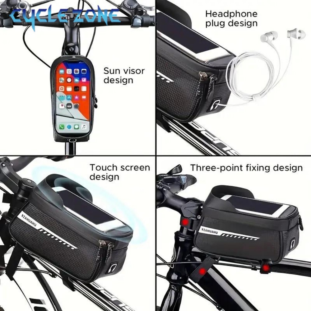 Tas Sepeda Depan, Tas Tabung D - Phone Zone Accessories & Repair ulasan dan harga