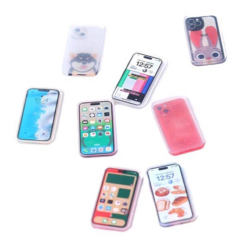 **5 Buah Miniatur Rumah Boneka - Phone Accessories Europe ulasan dan harga