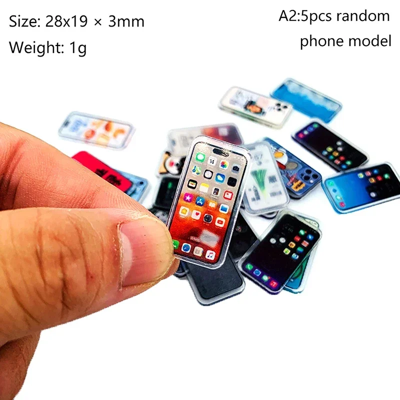 1/12 rumah boneka Mini ponsel  - Phone Accessories Europe ulasan dan harga
