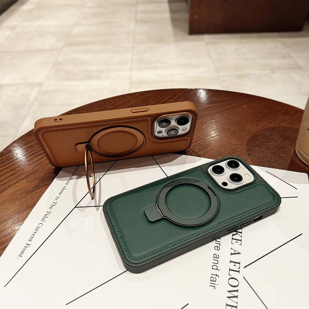 Casing Kulit PU Magnetik untuk - Phone Accessories Popsocket ulasan dan harga
